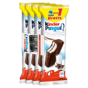 Aldi Süd  FERRERO Kinder Pingui, 4er-Packung