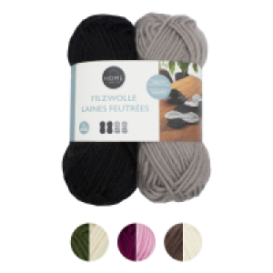 HOME CREATION Filzwolle 200 g