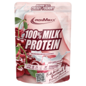 IRONMAXX 100 % Milk Protein Pulver 500 g, Cherry Yoghurt