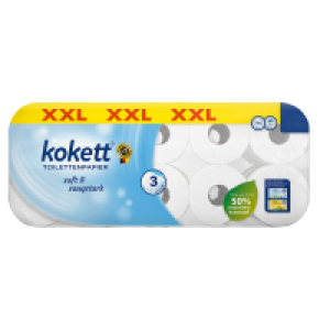 Aldi S&uuml;d  KOKETT Toilettenpapier XXL 3-lagig