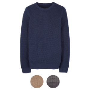 UP2FASHION MEN Herren Grobstrick-Pullover