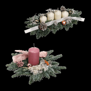 Aldi Nord Gardenline GARDENLINE Adventskranz / -schiffchen / -gesteck