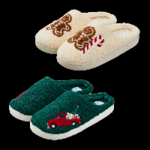 UP2FASHION Weihnachts-Hausschuhe