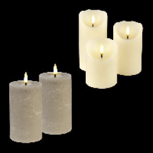 HOME CREATION LED-Echtwachskerzen 4.99 €