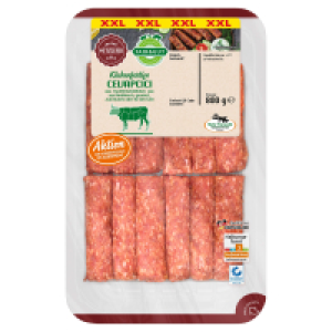 Aldi S&uuml;d  FAIR & GUT Rind Cevapcici XXL