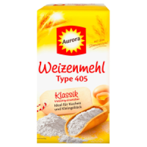 Aldi Süd  AURORA Weizenmehl Type 405 2,5 kg
