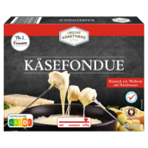 MEINE KÄSETHEKE Käse-Fondue 400 g, mit Alkohol