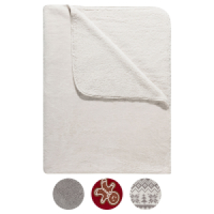 HOME CREATION HOME CREATION Teddy Flausch Decke