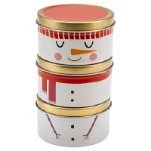 Aldi Süd  HOME CREATION Dosen Kerzen Set, stapelbar