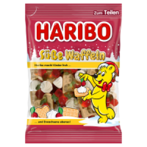 HARIBO Weihnachten, S&uuml;&szlig;e Waffeln 175g