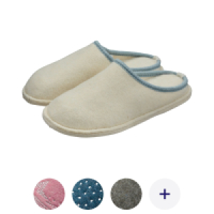 Aldi Süd  UP 2 FASHION BASICS Filzpantoffel