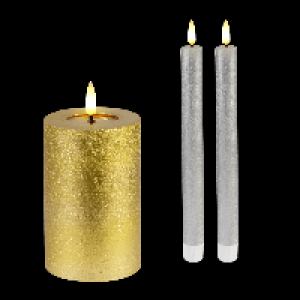 HOME CREATION LED-Echtwachskerze(n)