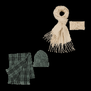 Aldi Nord Crane CRANE Mütze / Stirnband und Schal