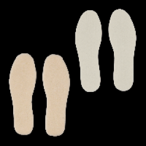 UP2FASHION Lammwoll- / Alu-Einlegesohlen