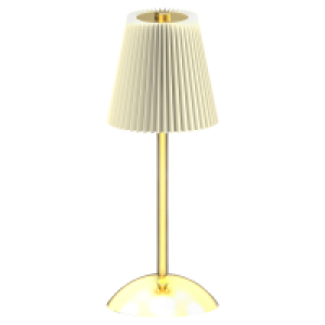 CASALUX Tischleuchte aus Stoff