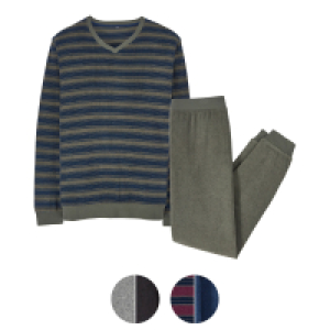 UP 2 FASHION MEN Herren-Frottee-Pyjama