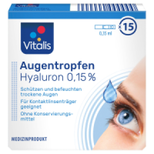Aldi Süd  VITALIS Augentropfen