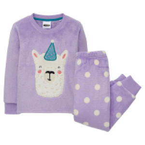 LILY & DAN Fleece Pyjama, M&auml;dchen