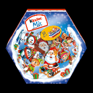 FERRERO Kinder Mix Weihnachtsteller