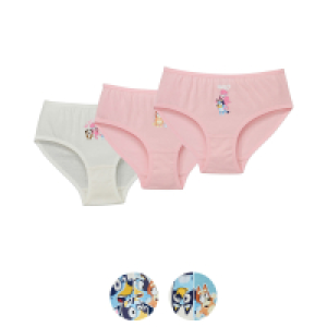 Aldi S&uuml;d  Bluey Kleinkinder-/Kinder-Unterw&auml;sche 2er-/3er-Pack