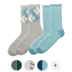 UP2FASHION Damen oder Herren Wintersocken&nbsp;2er-Pack