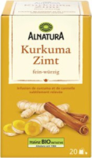 Alnatura Kurkuma-Zimt-Tee