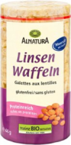 Alnatura Alnatura Linsenwaffeln mit Meersalz