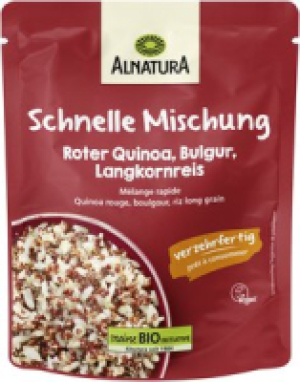 Schnelle Mischung Roter Quinoa, Bulgur, Langkornreis 1.99&nbsp;&euro;