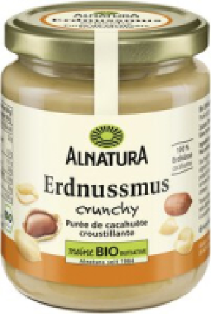 Alnatura Erdnussmus Crunchy