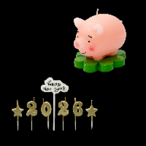 HOME CREATION Silvester-Kerze(n)