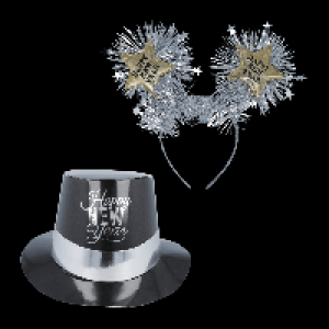 JES COLLECTION Silvester-Dekoration