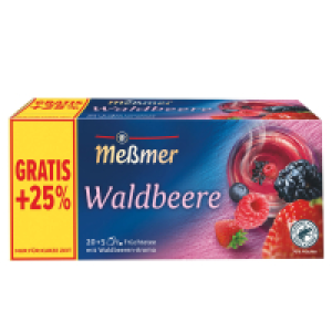 MESSMER verfeinerte Fr&uuml;chte, Waldbeere