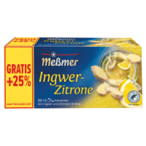 MESSMER verfeinerte Fr&uuml;chte, Ingwer-Zitrone