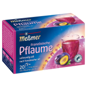 MESSMER L&auml;ndertee 45 g, Franz&ouml;sische Pflaume
