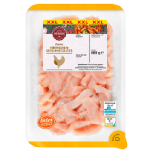 Aldi S&uuml;d  MEINE METZGEREI H&auml;hnchen Geschnetzeltes XXL 800 g