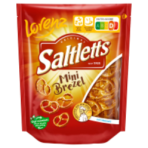 LORENZ Saltletts 150 g, Mini Brezel