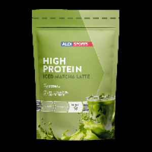 Aldi Nord Aldi Sports ALDI SPORTS High Protein Pulver Iced Matcha Latte