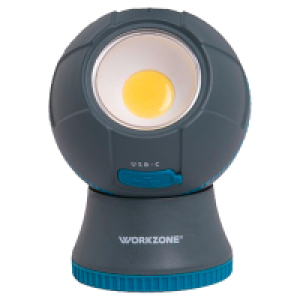 Aldi S&uuml;d  WORKZONE Rotierende Arbeitsleuchte