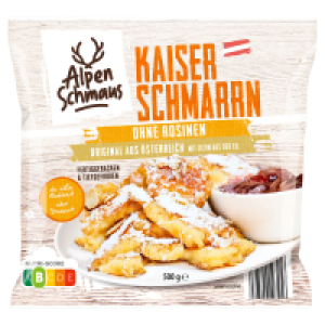 Aldi S&uuml;d  ALPENSCHMAUS Kaiserschmarrn, ohne Rosinen