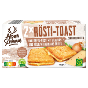 ALPENSCHMAUS R&ouml;sti Toast Alpen 400 g, Bergk&auml;se-R&ouml;stizwiebel