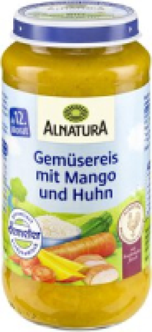 Alnatura Alnatura Gem&uuml;sereis mit Mango und Huhn