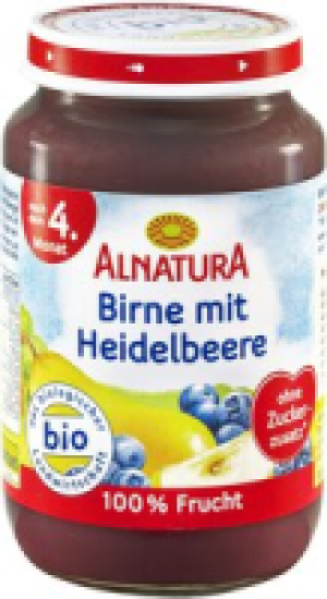 Birne mit Heidelbeere 1.35&nbsp;&euro;