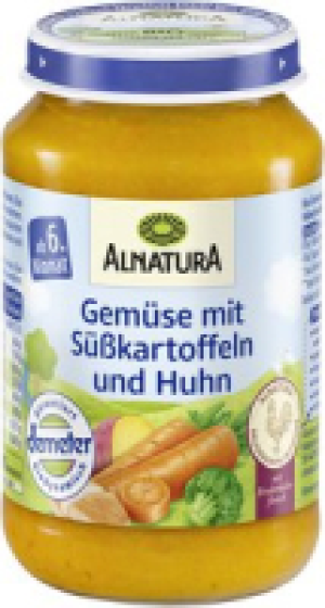 Alnatura Alnatura Gem&uuml;se mit S&uuml;&szlig;kartoffeln und Huhn