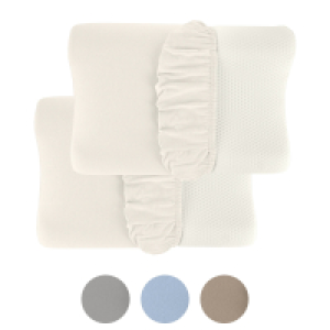 Aldi S&uuml;d  NOVITESSE Bezug f&uuml;r Nackenst&uuml;tzkissen 2er-Set