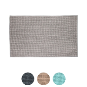 NOVITESSE Chenille Badematte mit Noppen