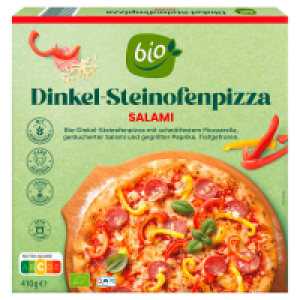 BIO Dinkel-Pizza, Salami
