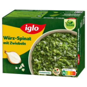 Aldi S&uuml;d  IGLO W&uuml;rz-Spinat