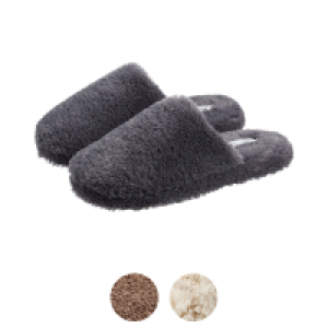 UP2FASHION BASICS Damen Pl&uuml;schschuhe