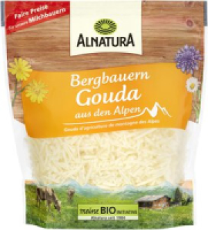 Alnatura Alnatura Bergbauern-Gouda gerieben
