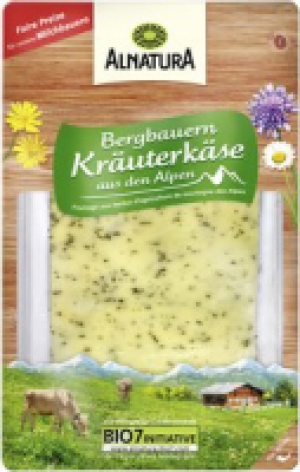 Alnatura Alnatura Bergbauern-Kr&auml;uterk&auml;se in Scheiben